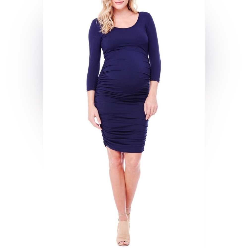 Ingrid & Isabel Maternity Dress Navy XL